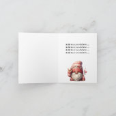 Carte Jote Gnome Signer l'amour (Intérieur)