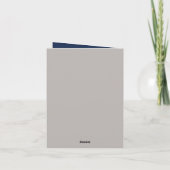 Carte Jote Père Fils de baseball ajouter un message (Dos)