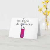 Carte Jouer avec Produits chimiques (Fleur jaune)