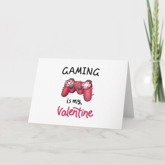 Carte Jouer est ma Saint Valentin (Devant)