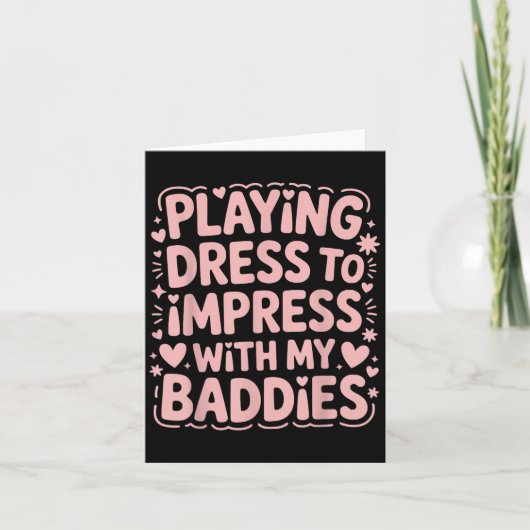 Carte Jouer La Robe Pour Imprimer Avec Mon Mème Mal Mal (Devant)