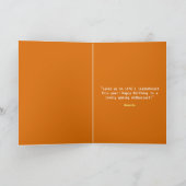 Carte Jouer Orange & Blanc Trex Pixel Jeu Anniversaire (Intérieur)