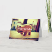 Carte Jouet hippo mignon (Devant)