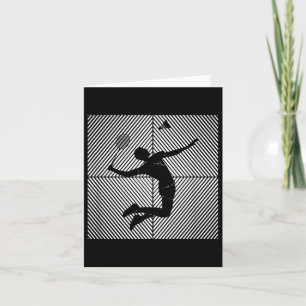 Carte Joueur de badminton Shuttle Badminton