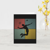 Carte Joueur de badminton Shuttle Badminton 2 (Fleur jaune)