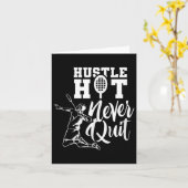 Carte Joueur de Badminton Sport Shutter Lover (Fleur jaune)