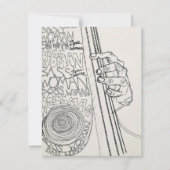 Carte Joueur de bar femme (Devant)