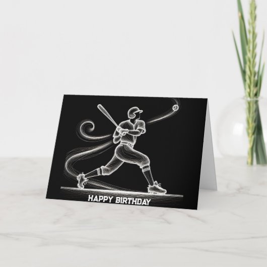 Carte Joueur de baseball Non (Devant)