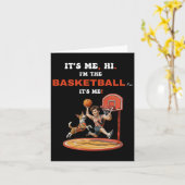 Carte Joueur de basket (Fleur jaune)