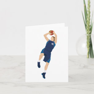 Carte Joueur de basket-ball 3 points