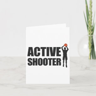 Carte Joueur de basketball de tir actif Basketball actif