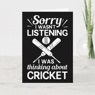 Carte Joueur de cricket Ll T entraîneur de cricket