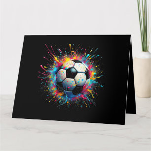 Carte Joueur De Football cool Sport Pour Garçons Hommes