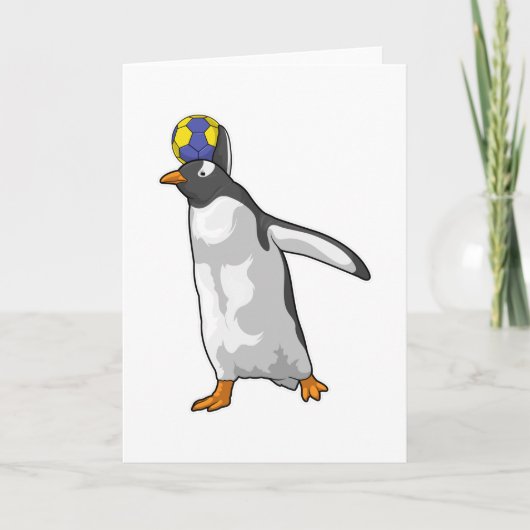 Carte Joueur de handball de Penguin Handball (Devant)