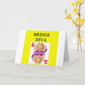 Carte joueur de jeu de passerelle dupliqué (Fleur jaune)