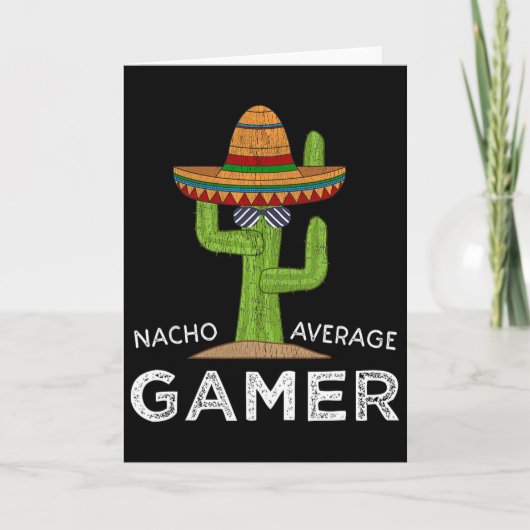 Carte Joueur de jeu vidéo amusant Humour Jeux Citation D (Devant)