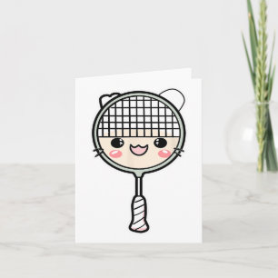 Carte Joueur de la navette visage de la raquette de Badm