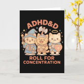 Carte Joueur de Rpg Adhdandd Lancer Pour Concentration G (Fleur jaune)