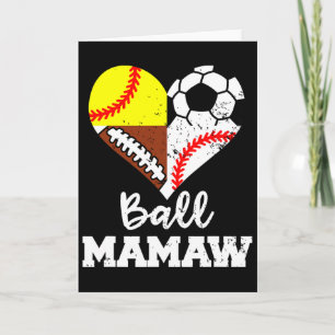 Carte Joueur de soccer de footbyll de bysebyll de softby