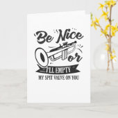 Carte Joueur de trompettes (Fleur jaune)