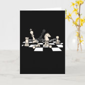 Carte Joueur d'échecs Pièces (Fleur jaune)