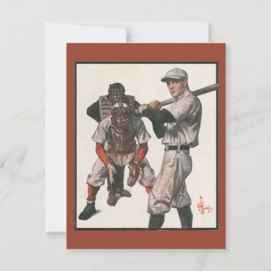 Carte Joueurs De Baseball vintages (Devant)