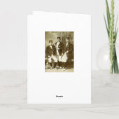 Carte Joueurs de l'équipe de cricket Chummy Young N Hand (Dos)