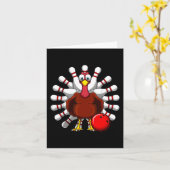 Carte Joueurs de quilles de dinde Quilleurs Quilles Ambi (Fleur jaune)