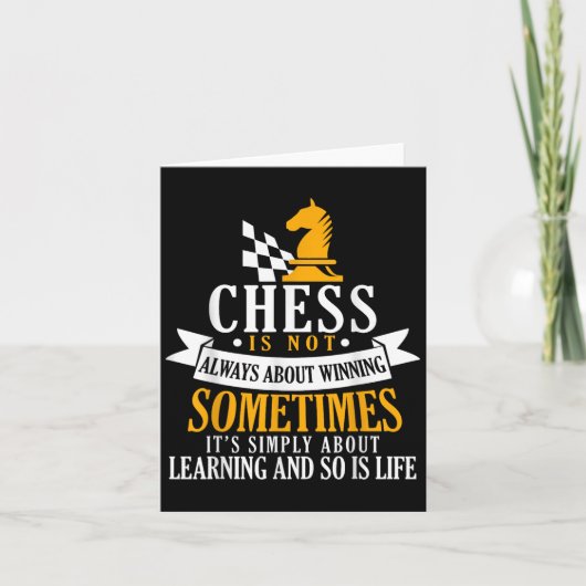 Carte Joueurs D'Échecs Citer Professionnel Ou Hobby Ches (Devant)