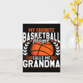 Carte Joueuse de baseball Grand-mère Fête des mères Base (Fleur jaune)