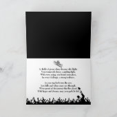 Carte Joueuse de softball avec chauve-souris (Intérieur)