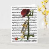 Carte Jouez ce jazz (Fleur jaune)