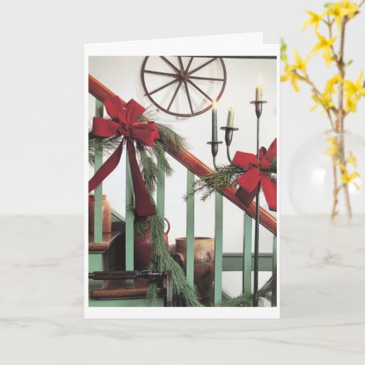 CARTE *JOUEZ NOËL* À VOUS (Fleur jaune)