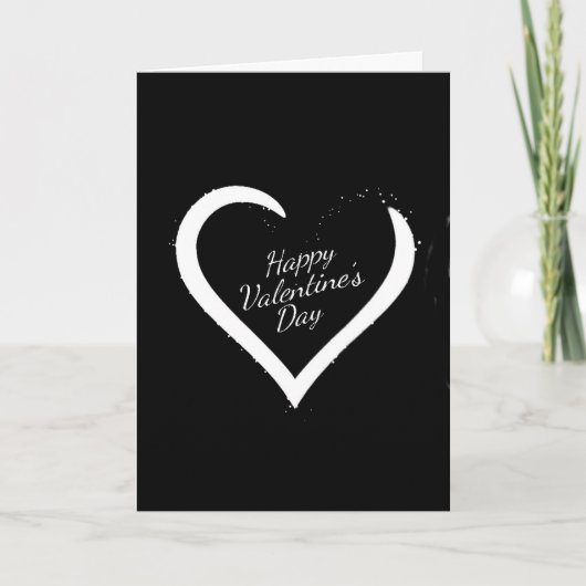 CARTE **JOUISSANTE SAINT-VALENTIN À MON ENSEIGNANT" (Devant)