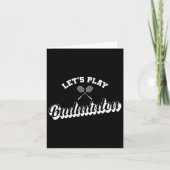 Carte Jouons à Dminton (Devant)