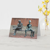 Carte Jour 1 de visite d'extraterrestre. (Fleur jaune)