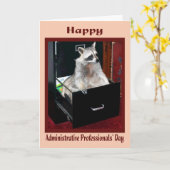 Carte Jour administratif Pro (Fleur jaune)