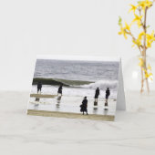 Carte Jour amish de plage (Fleur jaune)