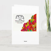 Carte Jour Art Déco Valentines (Dos)