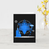 Carte Jour commémoratif de la mémoire de l'Holocauste - (Fleur jaune)