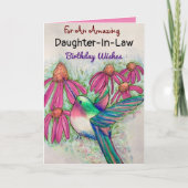 Carte Jour d'anniversaire de la belle-fille Extraordinai (Devant)