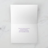Carte Jour d'appréciation des professeurs d'art Fleur sa (Intérieur)