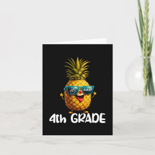 Carte Jour de 4e année Paix dehors 4e année Funny Gradua