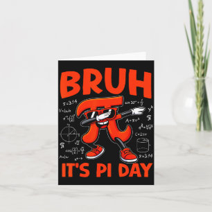 Carte Jour de Bruh 314 Symbole Math pour Enfants Garçon