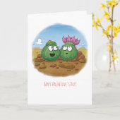 Carte Jour de Cactus (Fleur jaune)