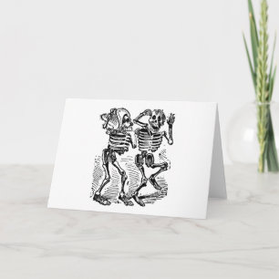 Carte Jour "de Calaveras heureux" Mexique des morts