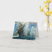 Carte Jour de Columbus (Fleur jaune)