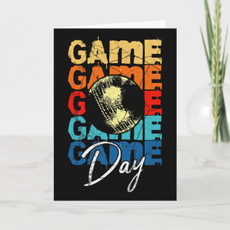 Carte Jour de cricket Cricket Maman Papa Sœur Garçons Fi