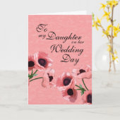 Carte Jour de Daughter (Fleur jaune)