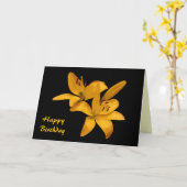 Carte Jour de Golden Lilie (Fleur jaune)